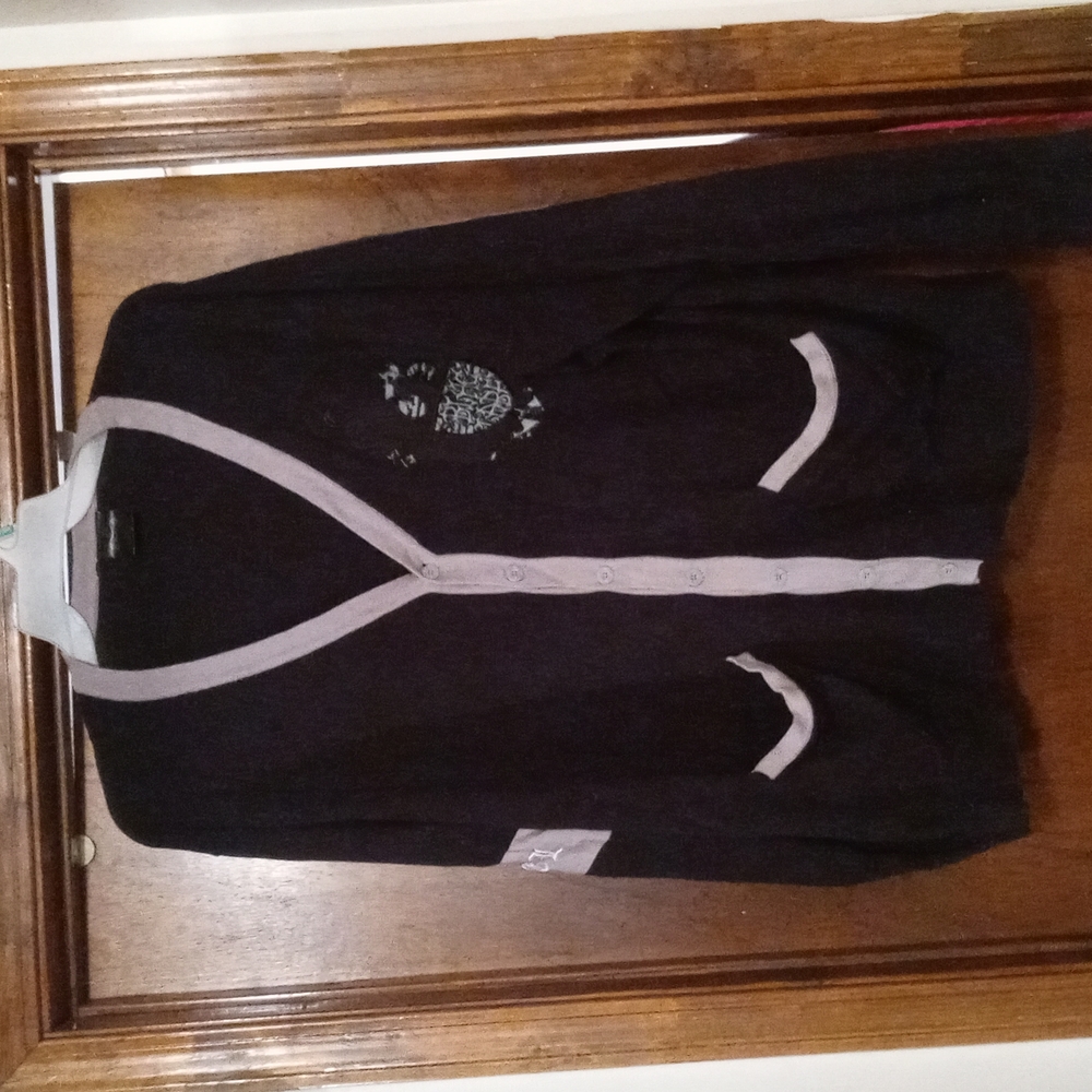 Mens 4 XL Blac Label Cardigan Sweater